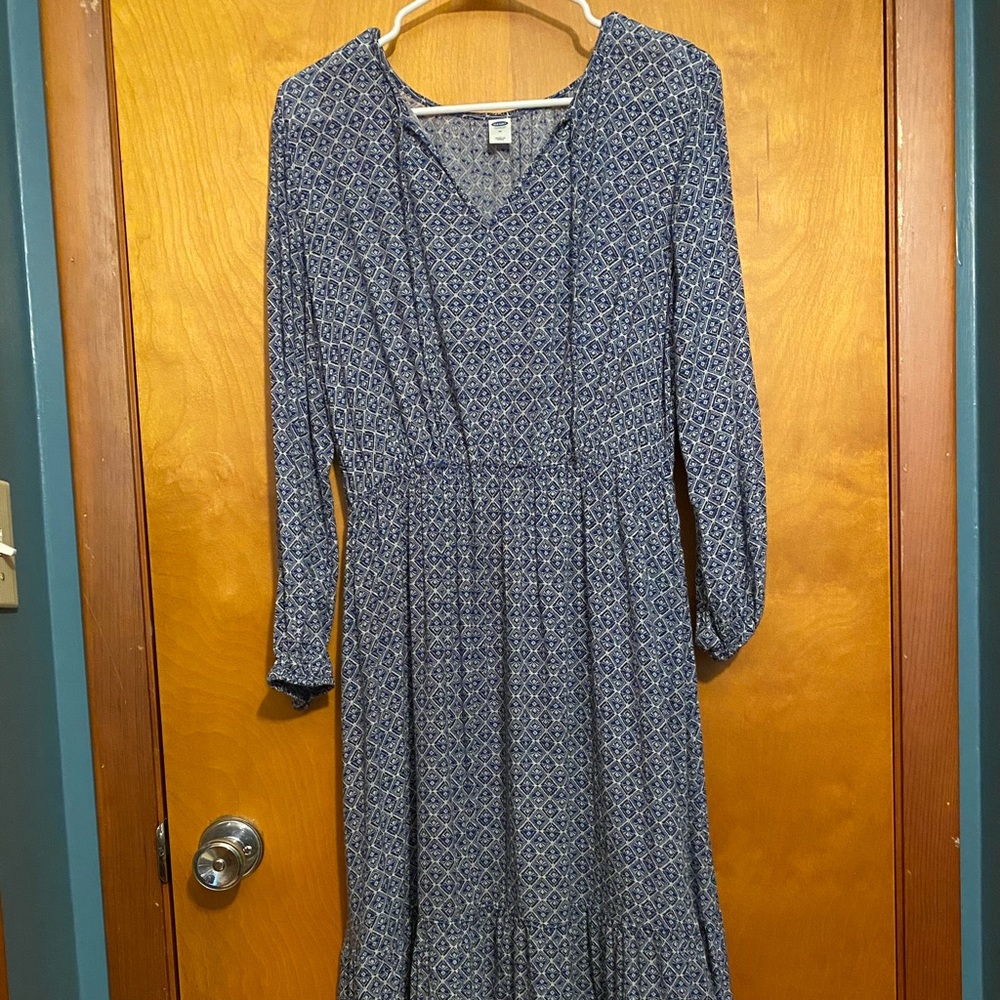 Bohemian Patterned Maxi Dress